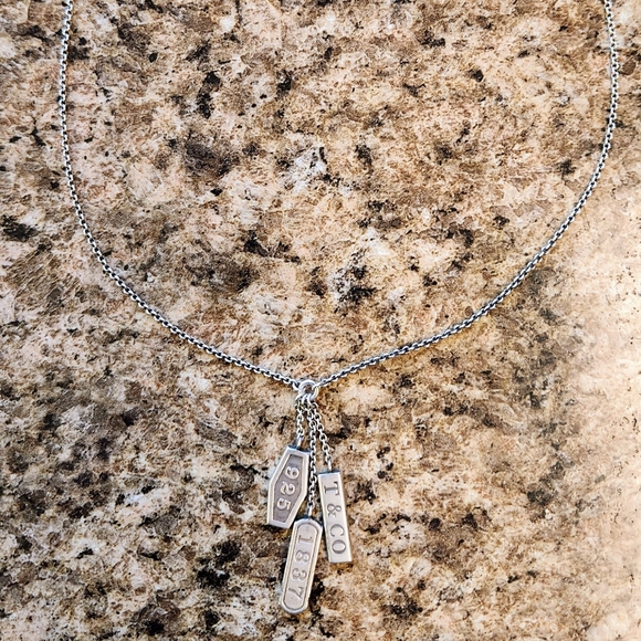 Tiffany and Co 1837 Element Necklace - Picture 6 of 6